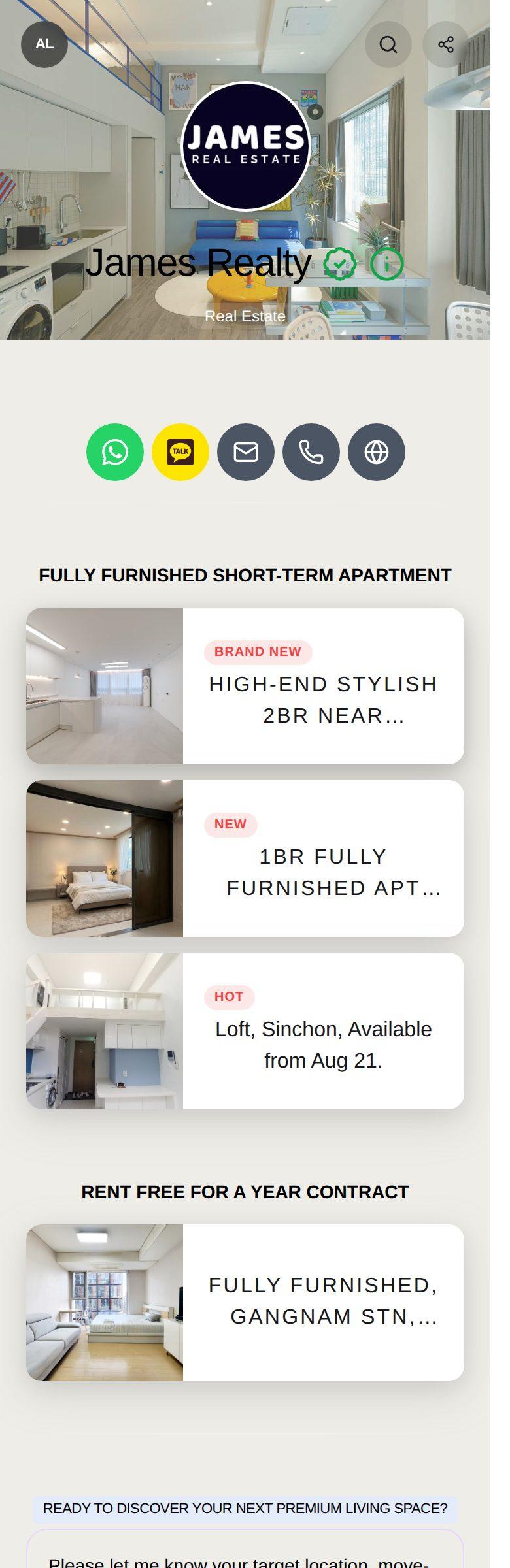 James Realty's profile preview